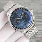 Swiss Breitling Premier BLS A7750 Chronograph Bucherer Blue Face Replica Watch